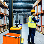 Supply Chain Transparency**

"A brightly lit, modern warehouse scene showcasing the tracking of goods via blockchain technology. A diverse group of workers in appropriate warehouse attire are scanning packages with QR codes. Digital overlays display transparent data flow and product origin information. Safe for work, appropriate content, fully clothed, professional, perfect anatomy, correct proportions, well-formed hands, natural body proportions, high resolution, detailed, realistic."

**